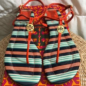 Tory Burch Emmy Flat Sandal - Size 8